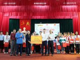 T&T Group trao 100 suất học bổng cho học sinh có hoàn cảnh khó khăn tại Hưng Yên