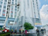 Bộ Xây dựng làm rõ quy định về bãi đỗ xe chữa cháy và lối thoát nạn qua sảnh rộng