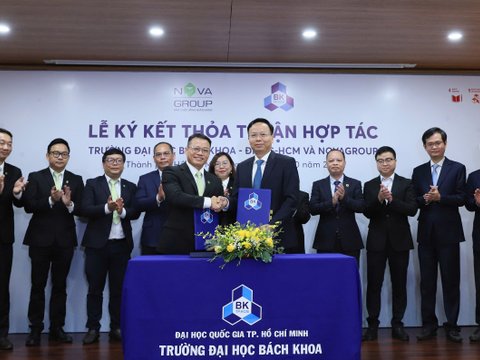 NovaGroup và ĐH Bách khoa TP.HCM hợp tác thúc đẩy ứng dụng công nghệ và phát triển nguồn nhân lực chất lượng cao